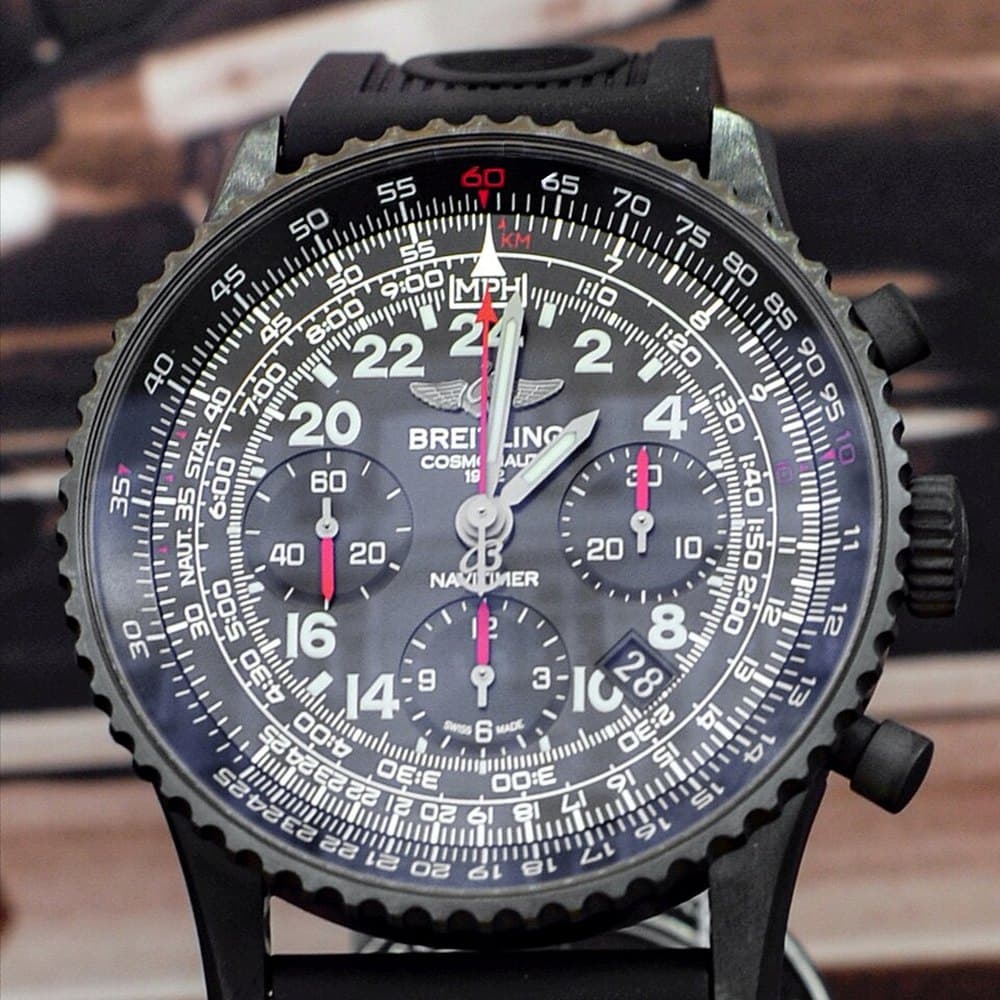 Breitling Navitimer chronograph with its slide-rule bezel