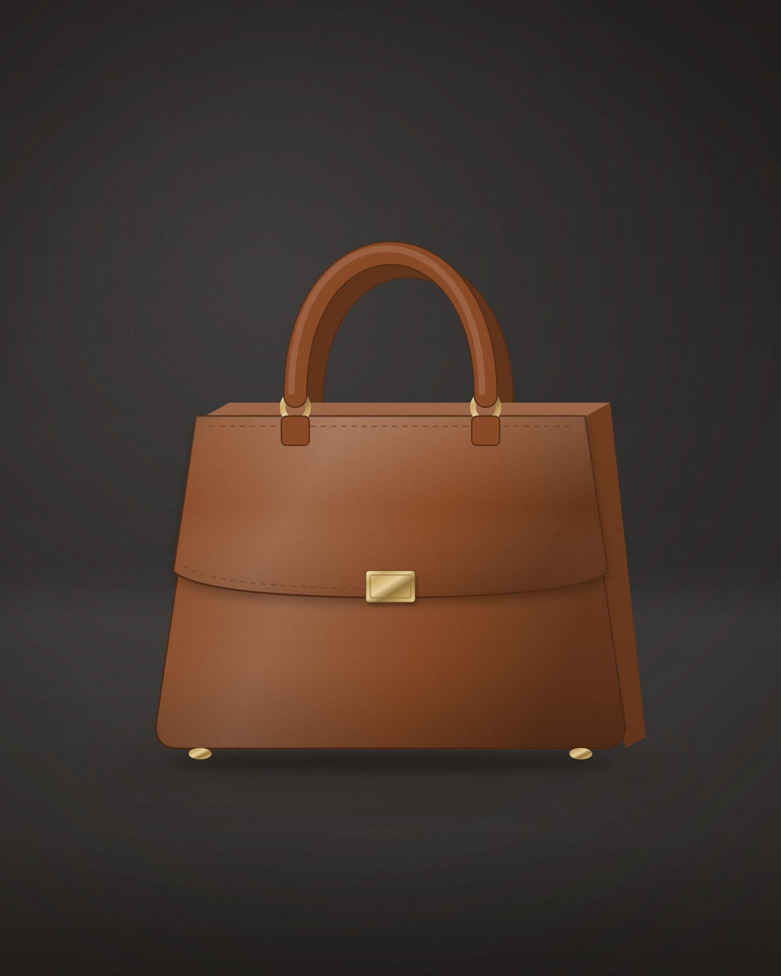 Bottega Veneta Andiamo Medium Fondant — front view