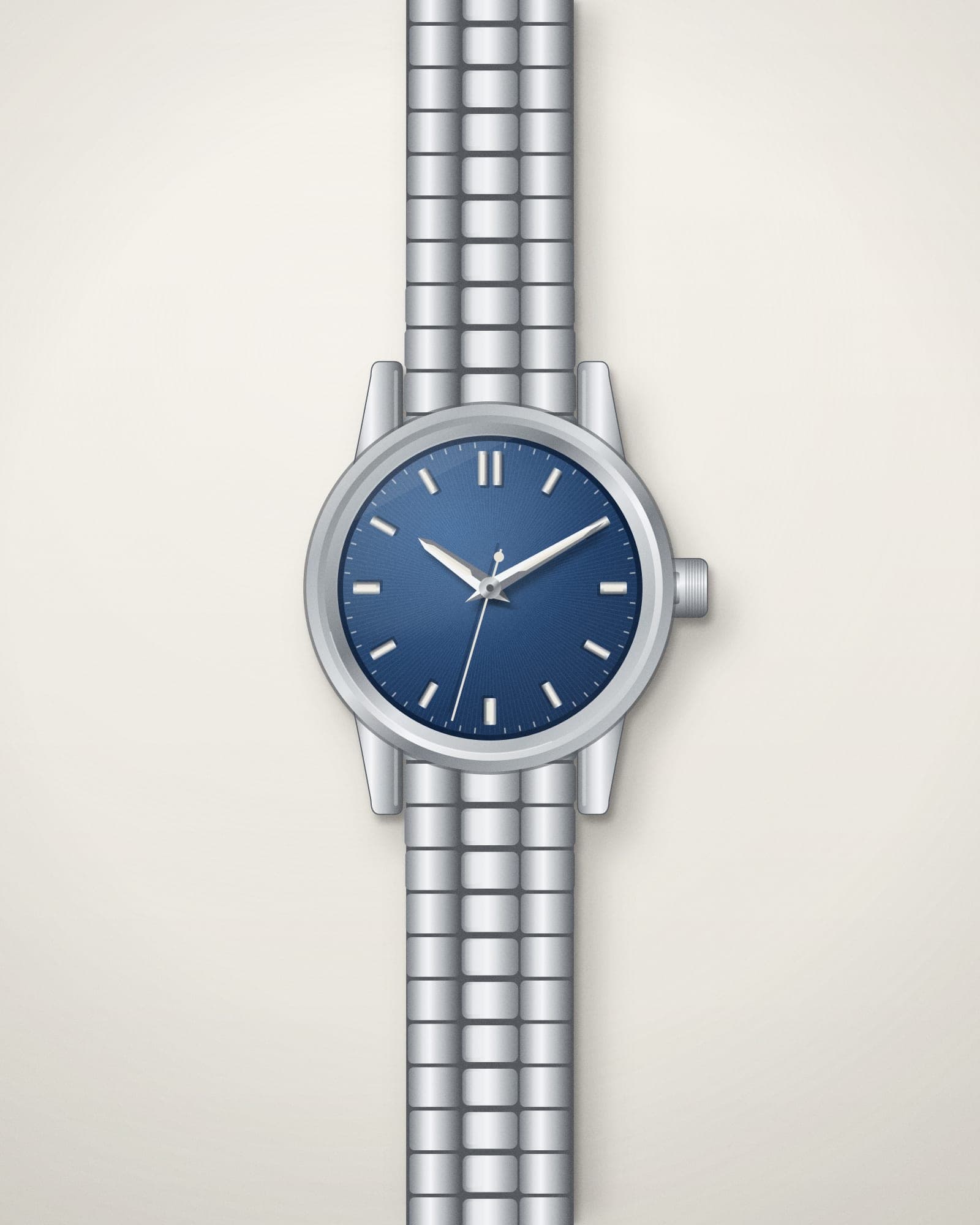 Omega Seamaster Diver 300M Blue — front view