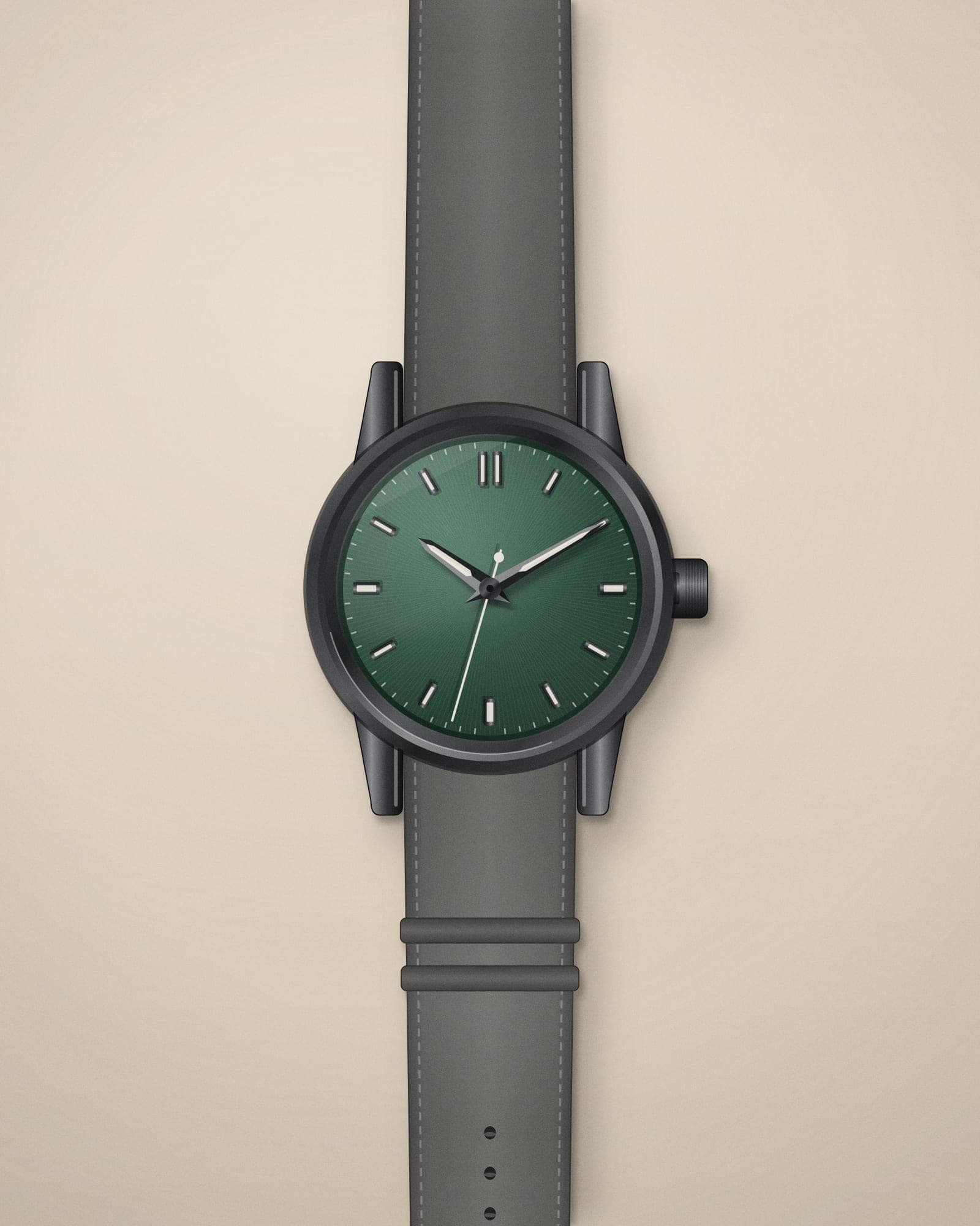 Omega Seamaster Aqua Terra 150M Green — front view