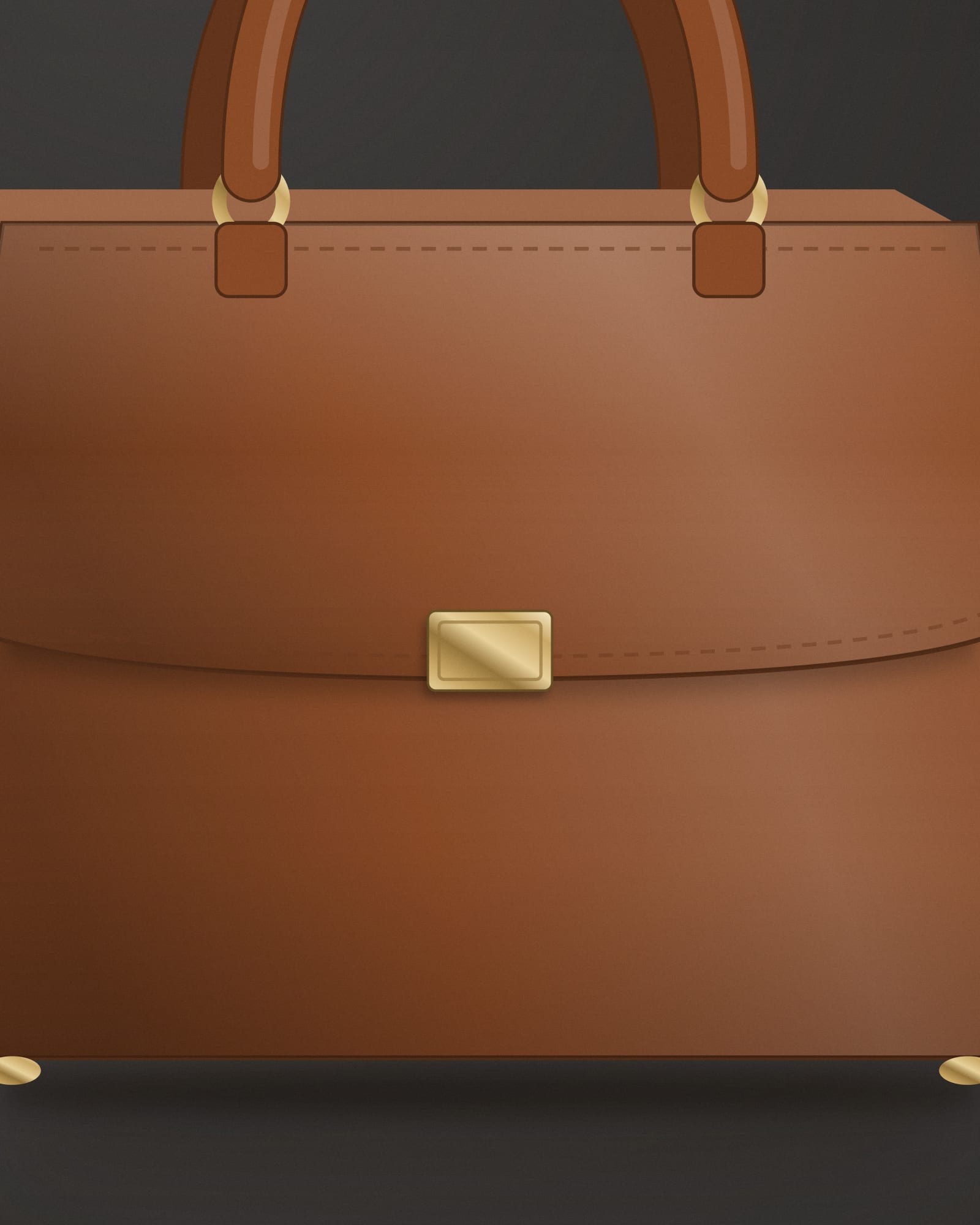 Bottega Veneta Andiamo Medium Fondant — detail view