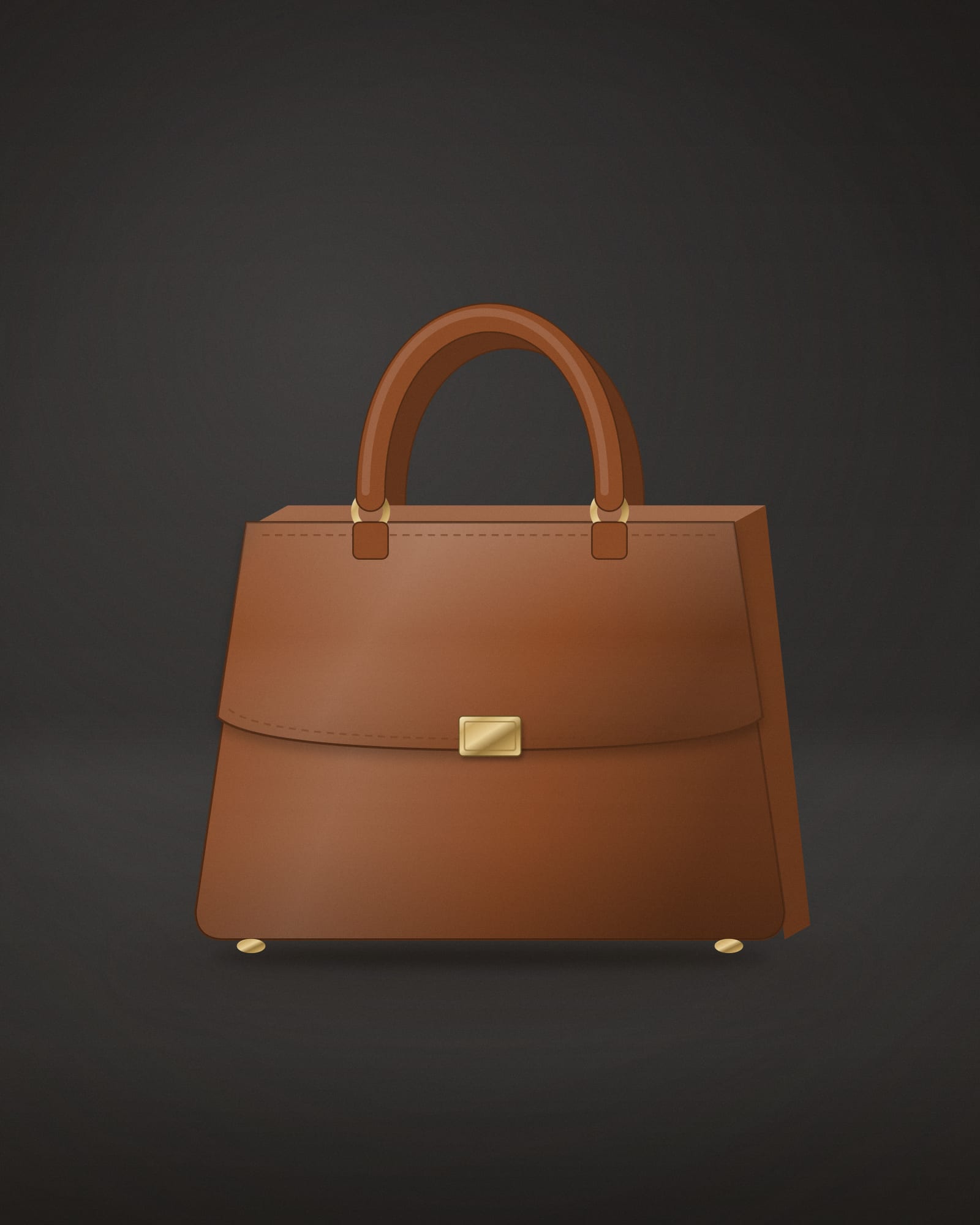 Bottega Veneta Andiamo Medium Fondant — front view