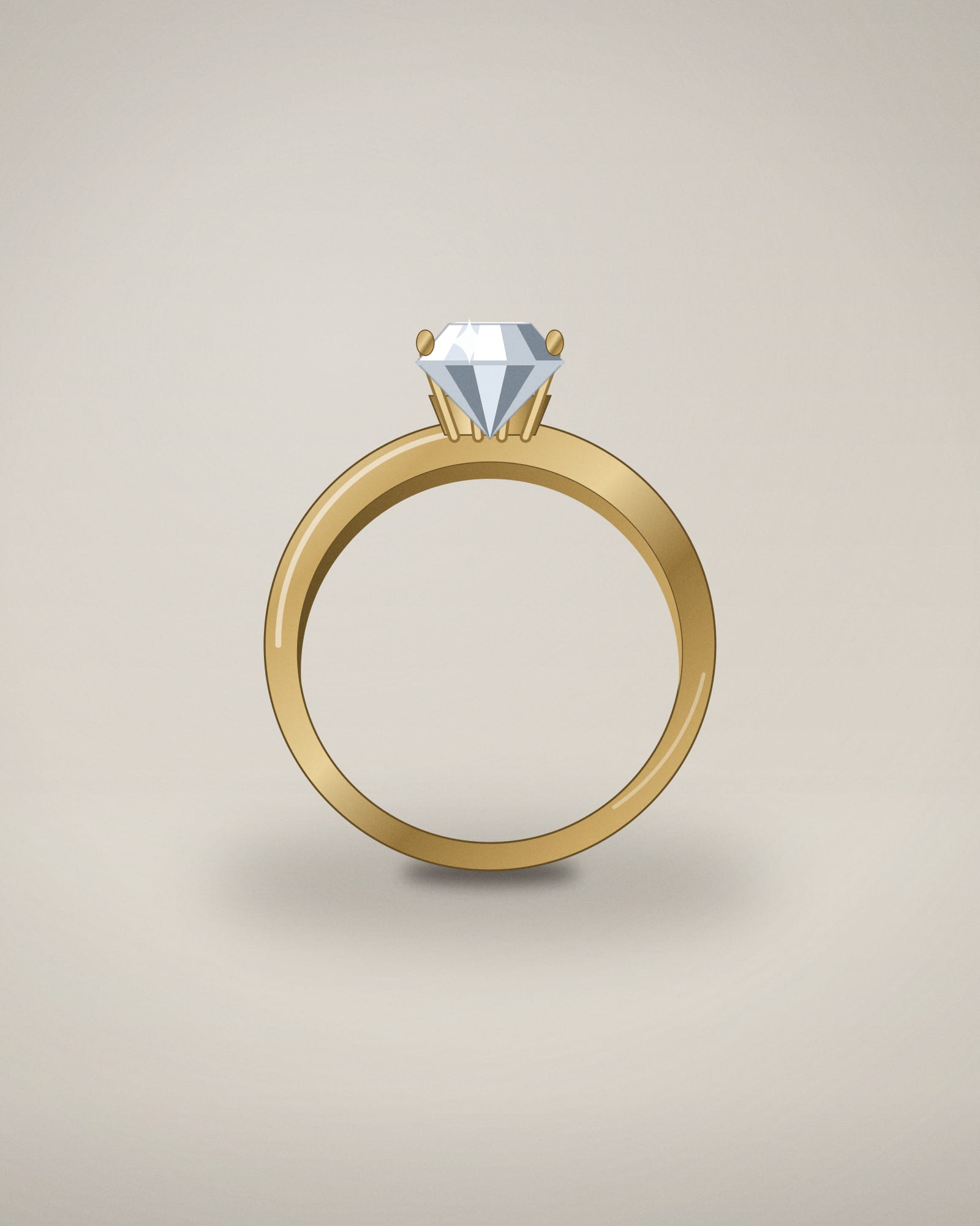 Cartier Trinity Ring Classic — front view