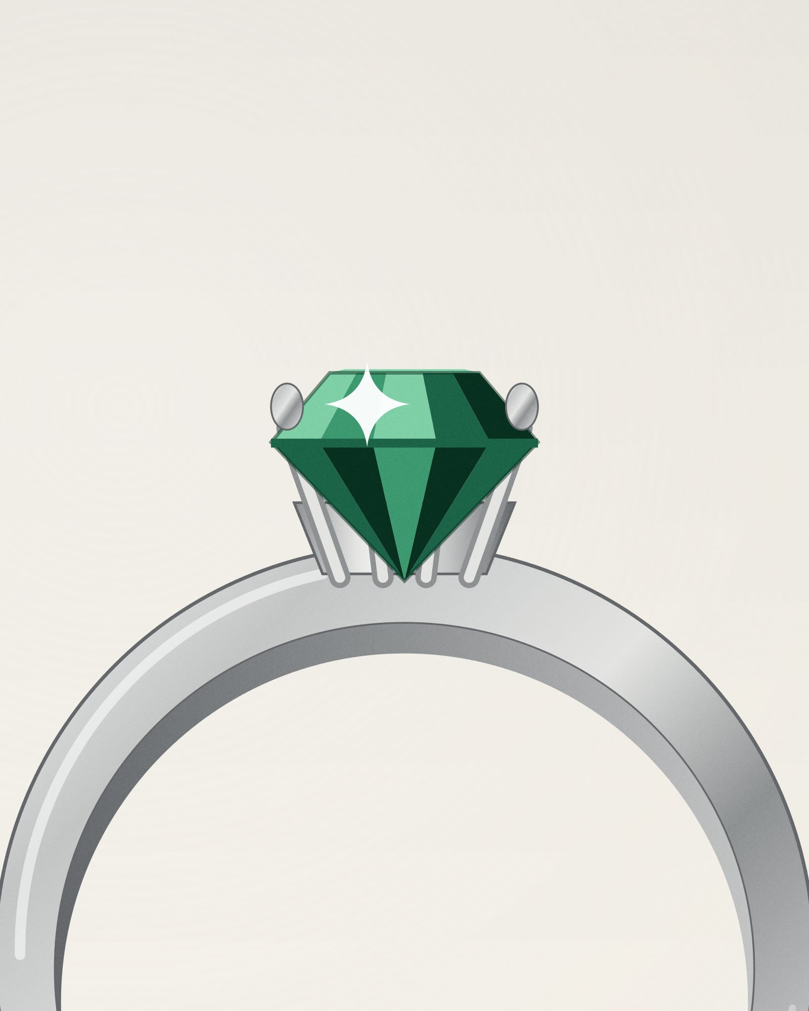 Tiffany & Co. Tiffany Setting Solitaire Ring 1.02 ct — detail view