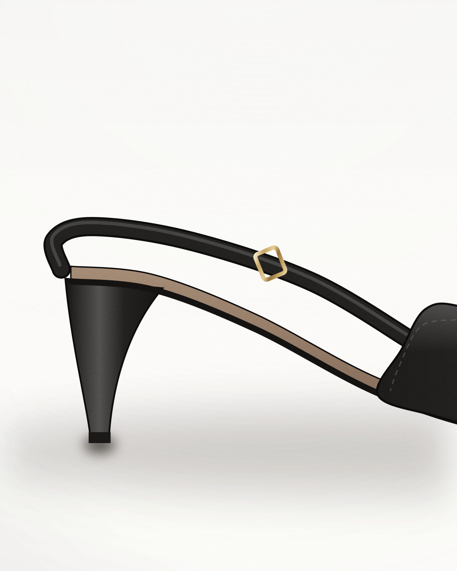 Dior J’Adior Slingback Pumps — detail view