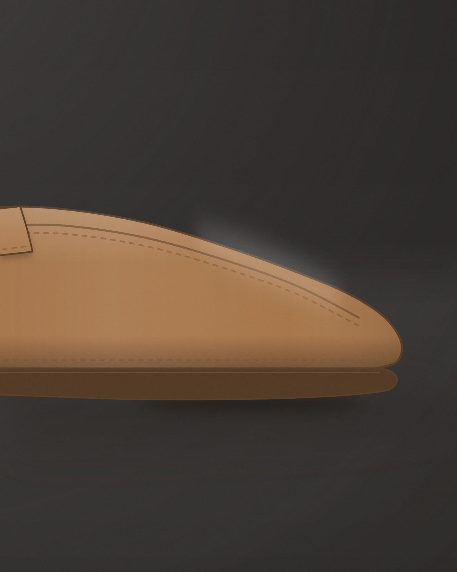 Hermès Destin Loafers — detail view