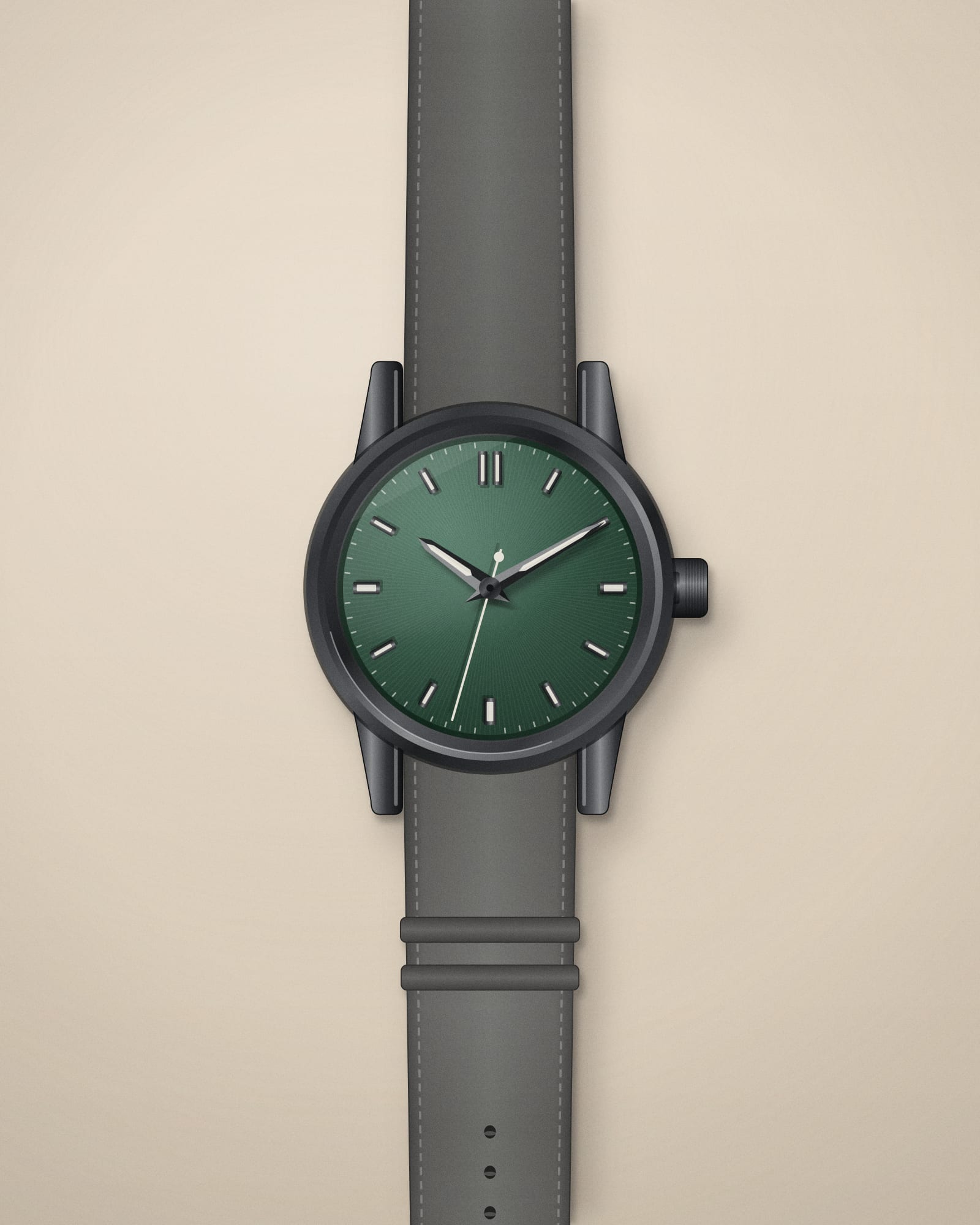 Omega Seamaster Aqua Terra 150M Green — front view