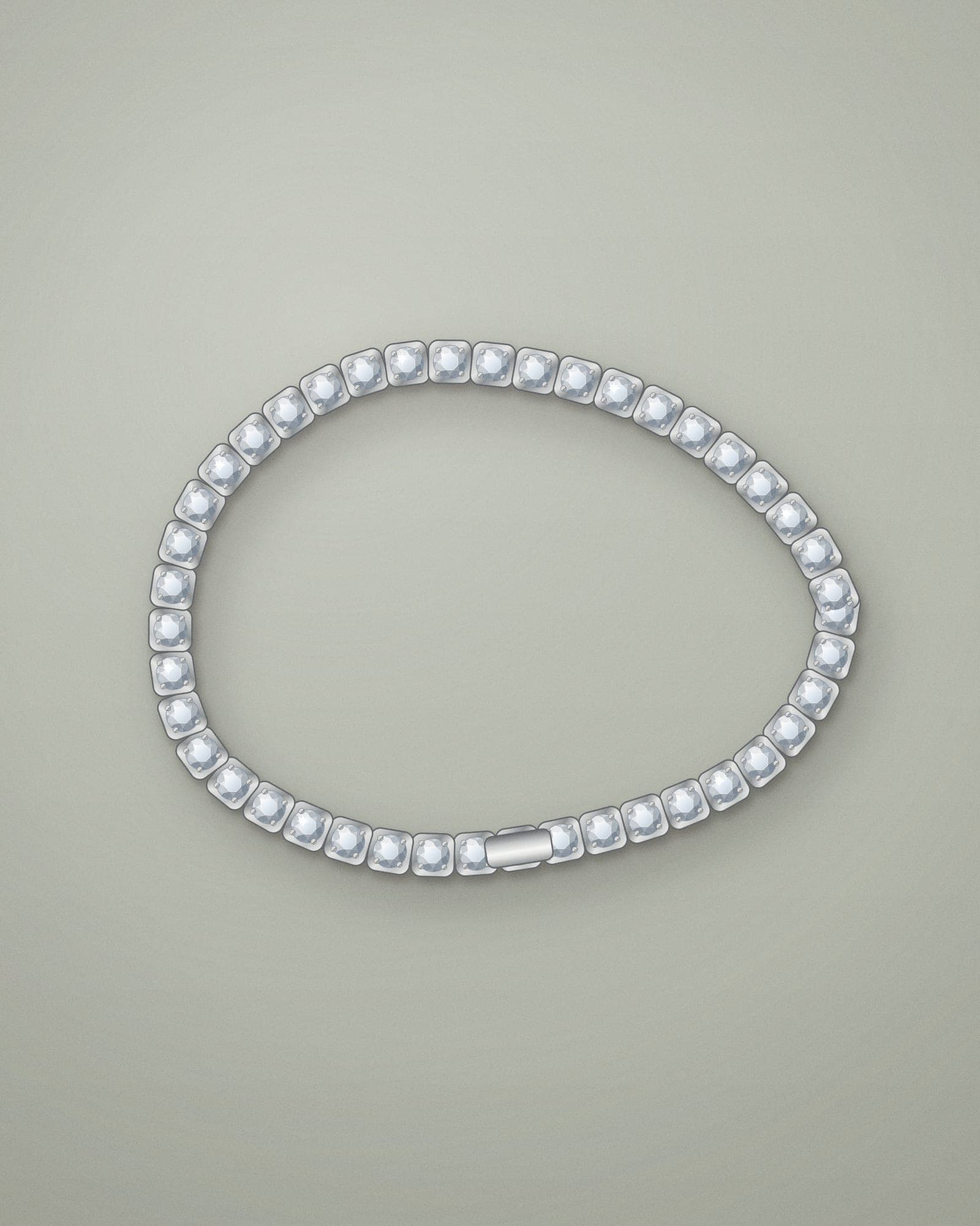 Cartier Juste un Clou Bracelet with Diamonds — front view
